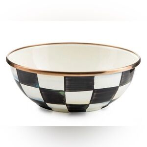 Mackenzie Childs-Courtly Check Everyday Bowl-6” Diameter/Hold 2 Cups